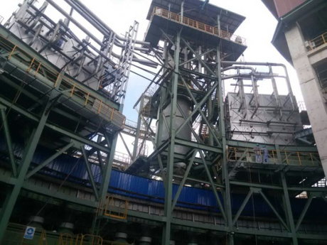 Sinter Cooler Waste Heat Recovery Boiler 